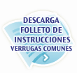 Cryopharma Verrugas Comunes Descarga folleto de instrucciones